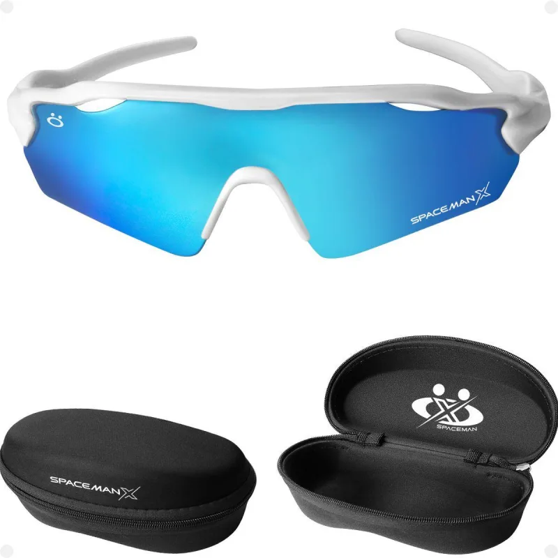 Óculos Proteção Uv400 Corrida Bike Ciclismo Esportivo + Case - Não Informado - Esporte E Lazer