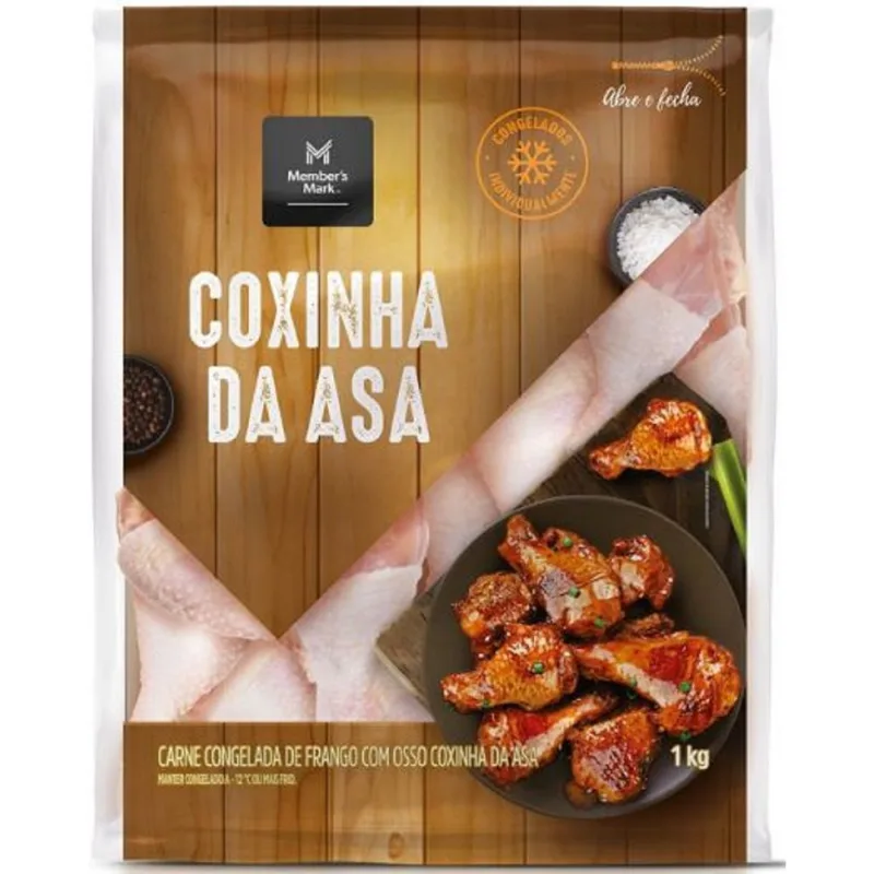 Coxinha da Asa Congelada 1kg Member's Mark