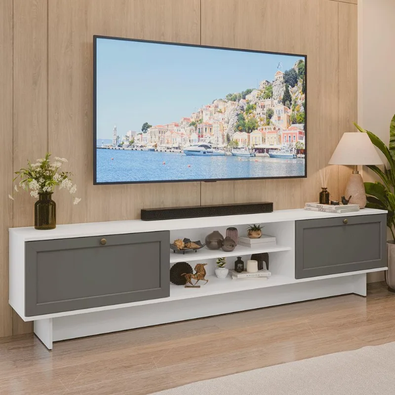 Rack para TV até 80 Polegadas 218 cm 2 Portas B Vik Madesa