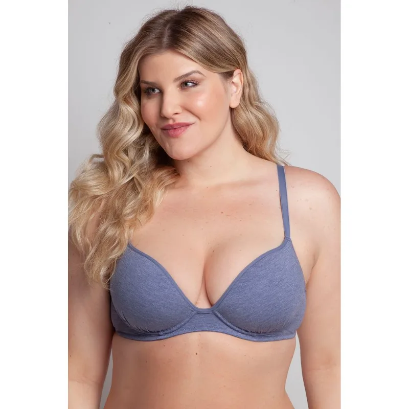 Sutiã Bojo Amplo - Mamma Mia - 352.19 - Jeans - Tamanho 44