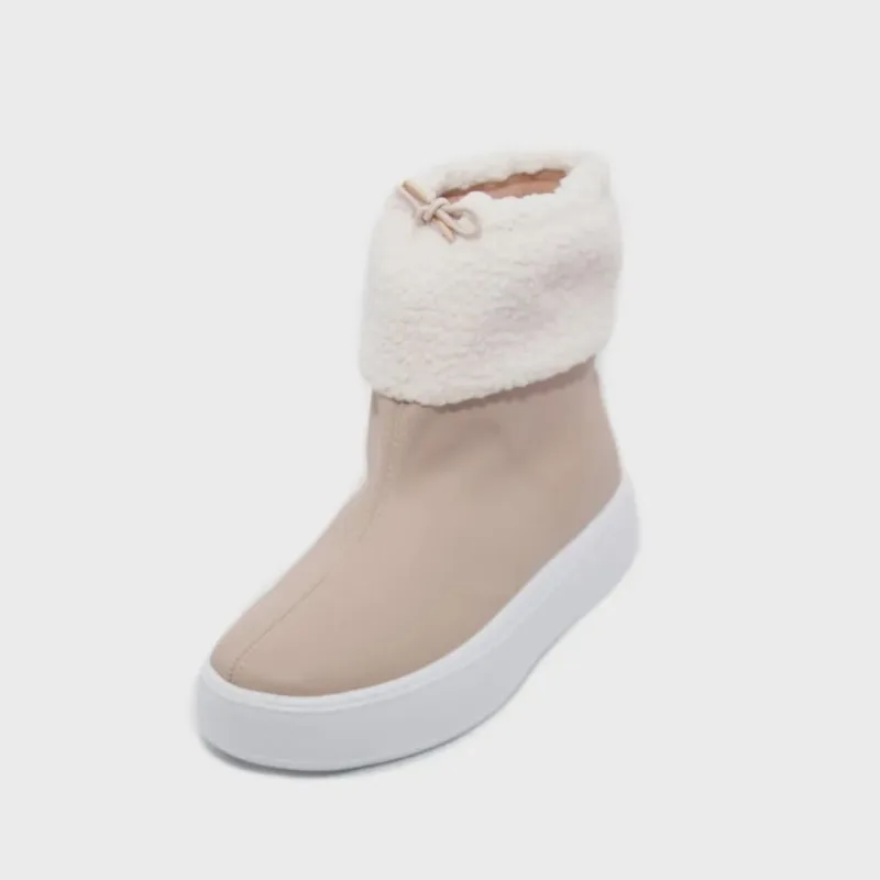 Tênis Feminino Piccadilly Abotinado ref: S-018010 napa strech-pelo