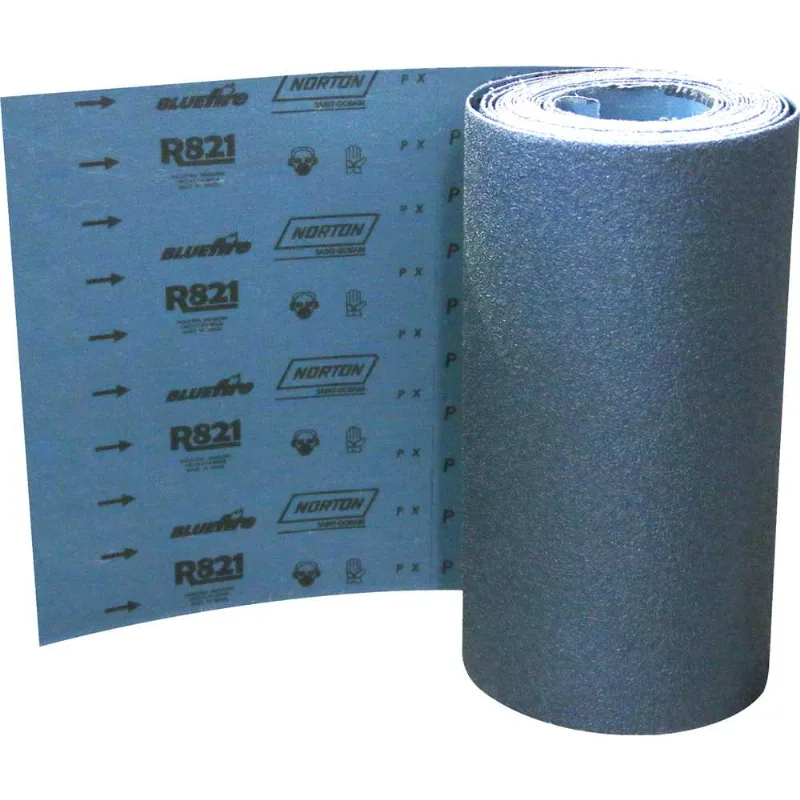 Lixa em rolo 300 mm x 45 m grão 80 R-821 - NORTON