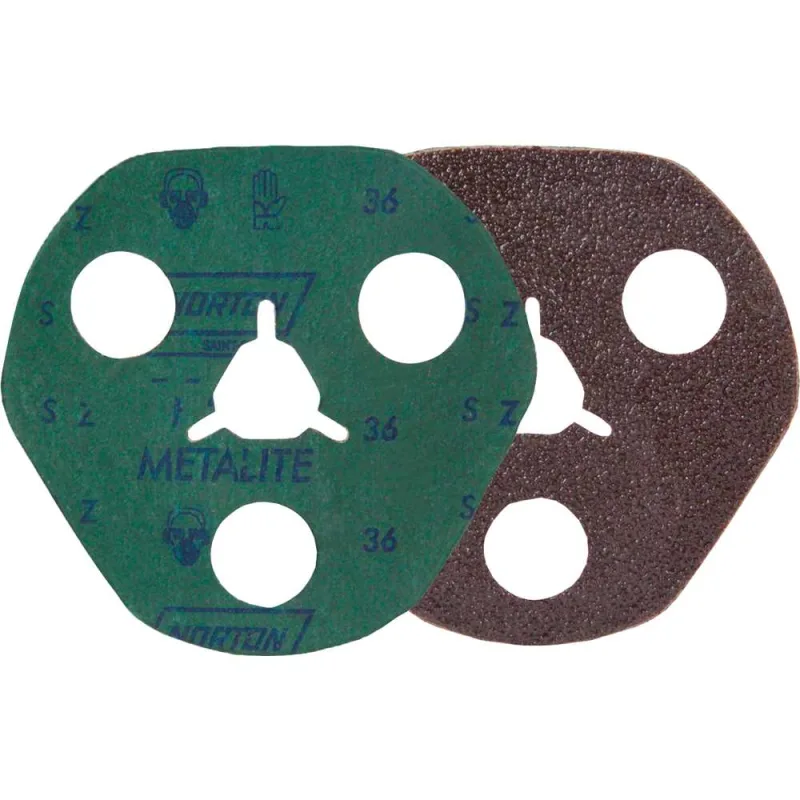 Disco Lixa para Suporte Avos 115mm G36 F224 1300 RPM - NORTON - NORTON - Abrasivos