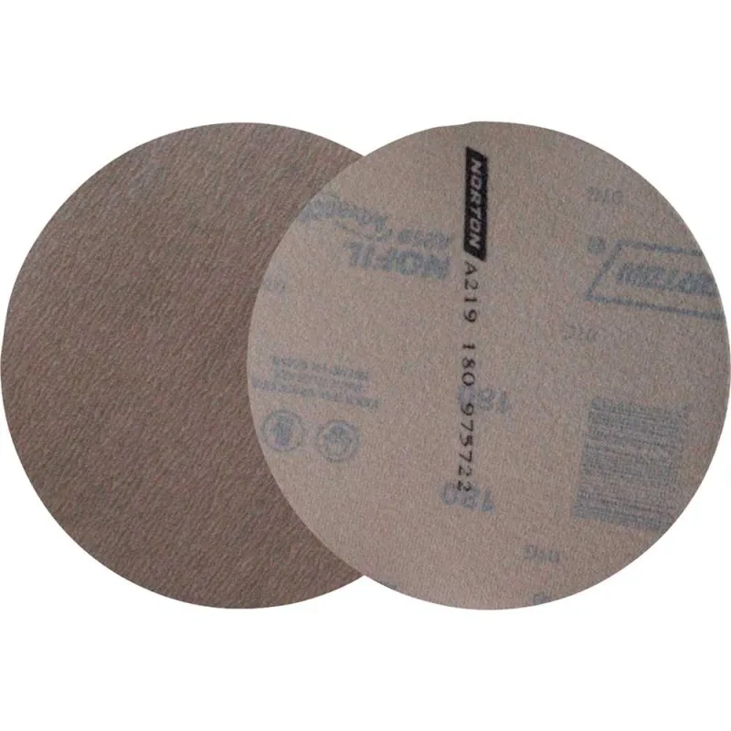 Lixa Disco com Sistema Fixa Fácil 152 mm sem Furo A219 - NORTON - NORTON - Abrasivos