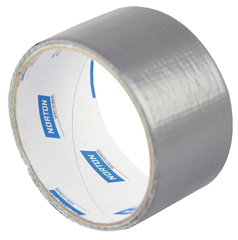 Fita adesiva reforçada 48 mm x 10 m prata 66623386815 - NORTON - NORTON - Movimentação De Materiais