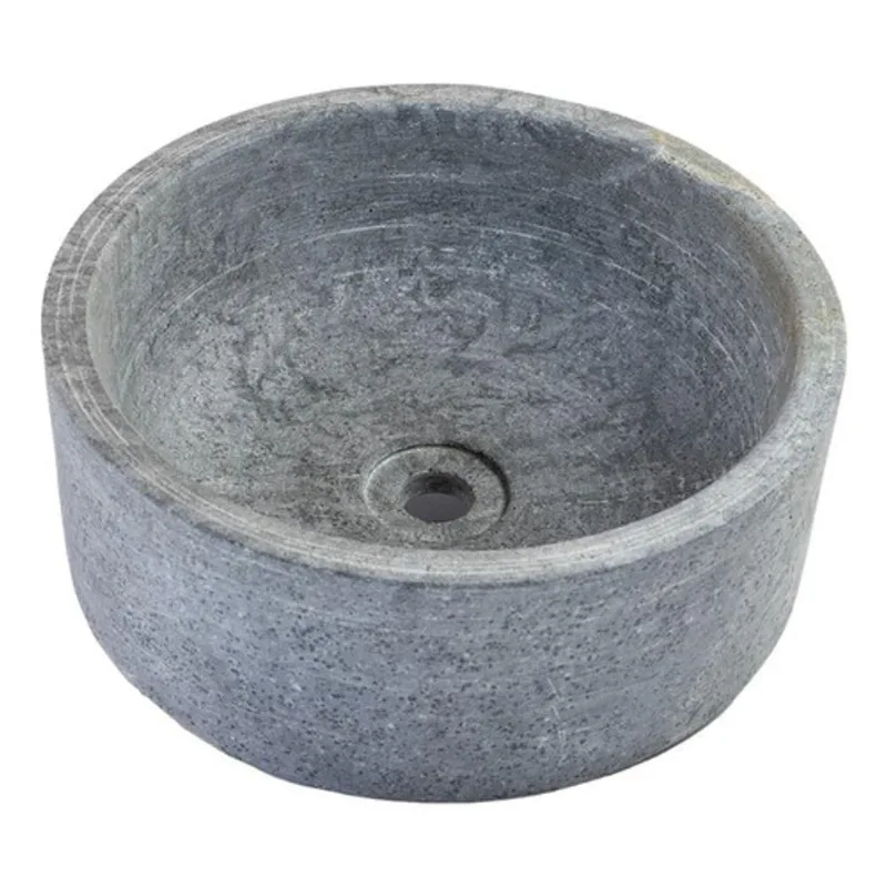 Cuba Bojo Pia De Sobrepor Pedra Sabão Reto 30 Cm