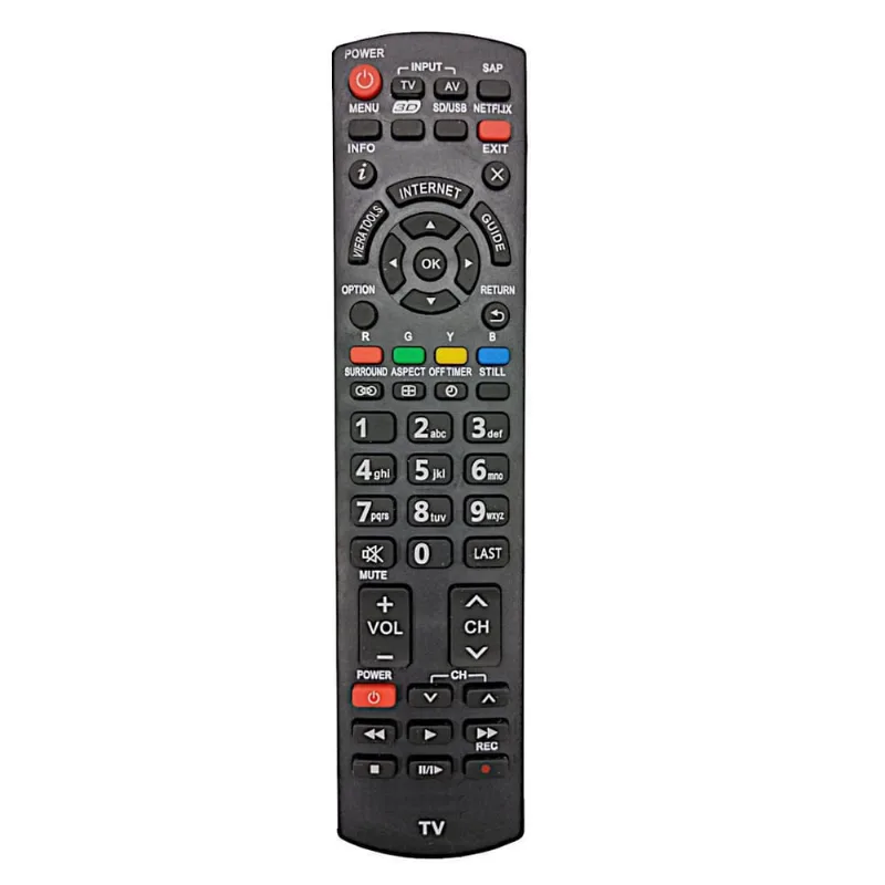 Controle Remoto Tv Panasonic Netflix Internet 3D