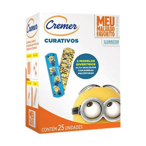 Curativo Cremer Minions C/25 - CREMER - Farmácia