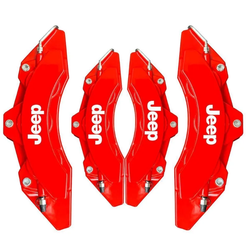 Kit Capa Pinça De Freio Para Jeep Vermelho Vários Modelos