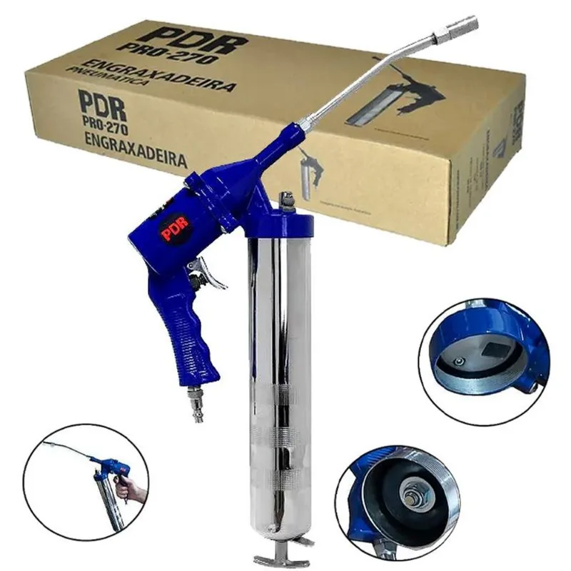 Engraxadeira Pneumática 400 Ml Pro-270 Pdr By Ldr2