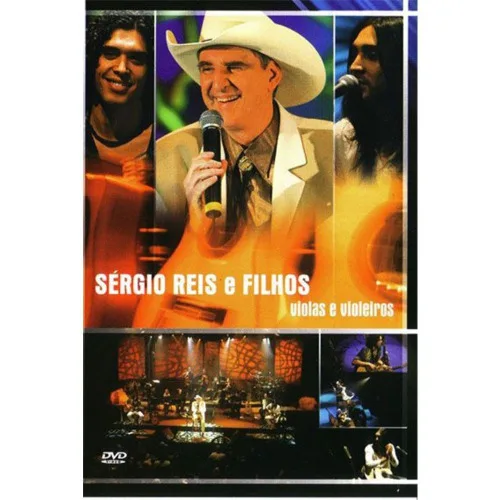 Dvd Sergio Reis E Filhos Viola E Viole - SERGIO - Bazar