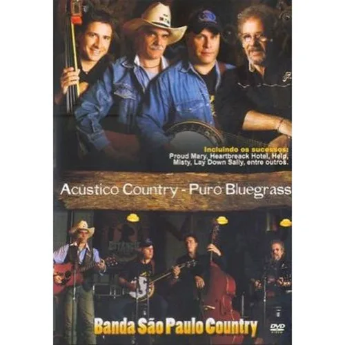 Dvd Banda Sao Paulo Country - SÃO PAULO - Bazar