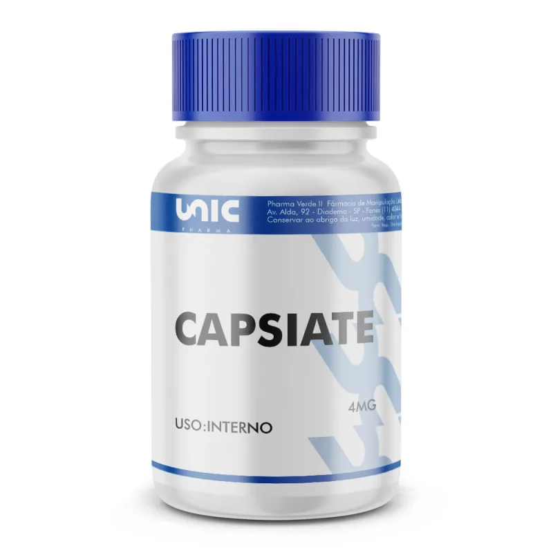 Capsiate - 4mg - Unicpharma - Unicpharma - Medicamentos E Saúde