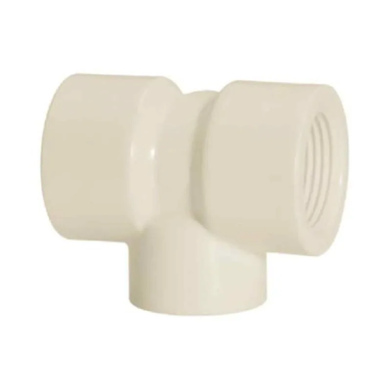 Tee com Rosca Redução 1.1/2'' x 3/4'' PVC 6,3 PN 750 kPa - Amanco - Amanco - Utilidades Domesticas