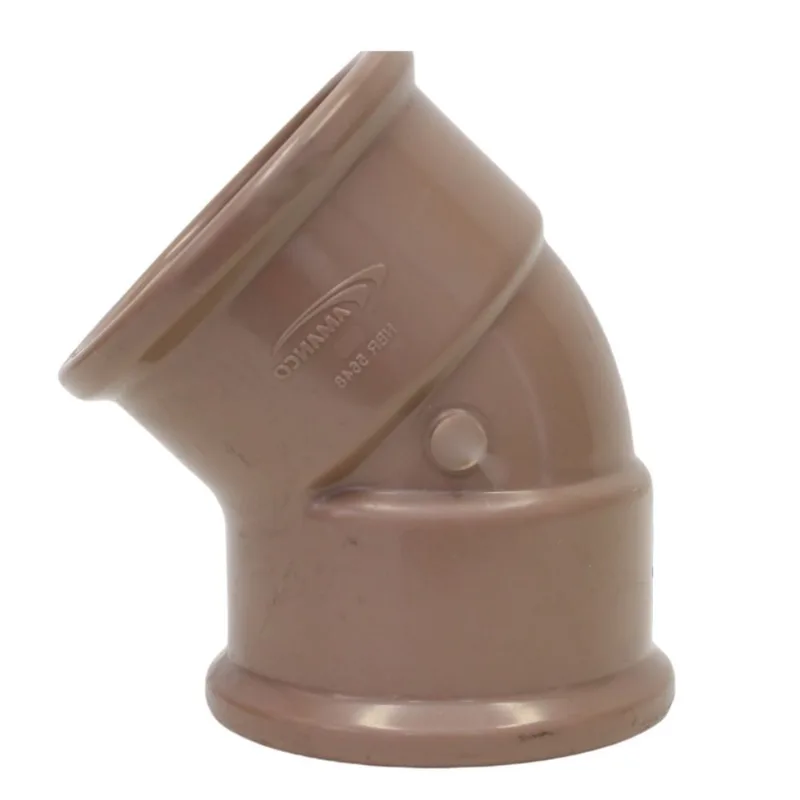 Joelho 45 Solvável PVC Amanco Joelho 45 Soldável PVC 110mm Amanco