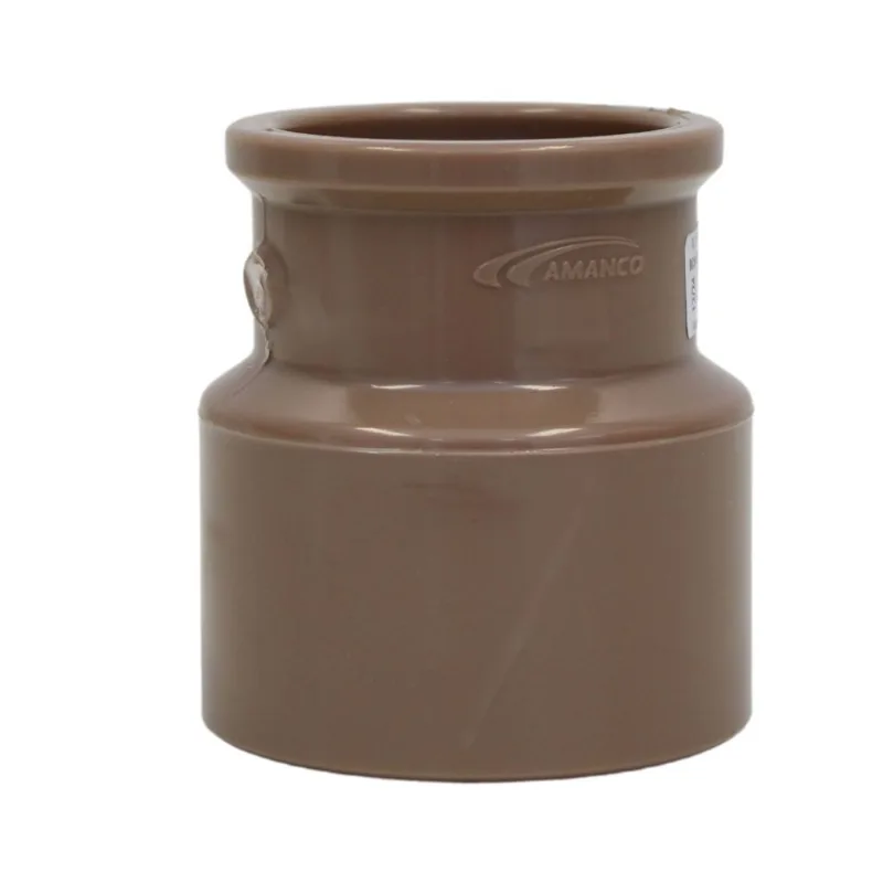 Bucha de Redução Soldável Longa PVC Amanco Bucha de Redução Soldável Longa PVC 75mm x 50mm Amanco
