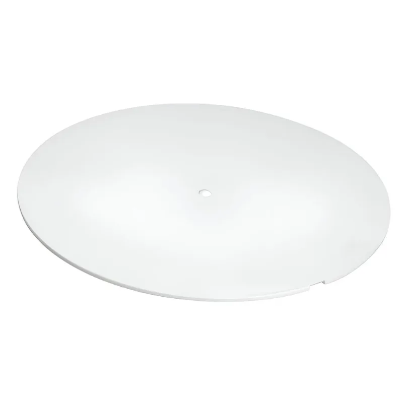 Tampa Cega Redonda PVC Branca DN250 Amanco