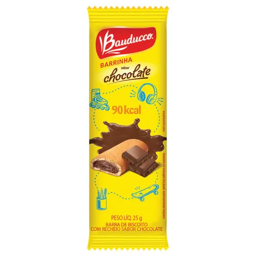 Maxi Barrinha Bauducco Chocolate - BAUDUCCO - Mercearia