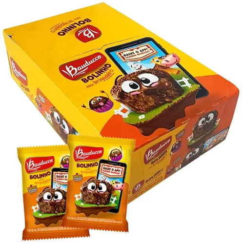 Bolinho Bauducco Brigadeiro - BAUDUCCO - Padaria