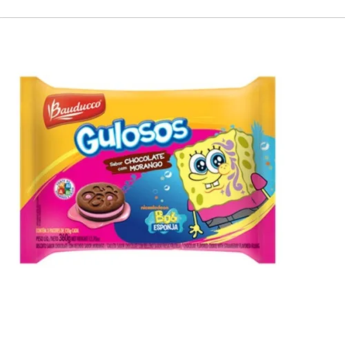 Bauducco Gulosos Morango - BAUDUCCO - Mercearia
