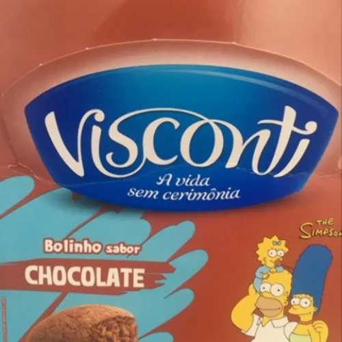 Bolinho Sabor Chocolate, Visconti, Display 14 X 30 G - VISCONTI - Padaria