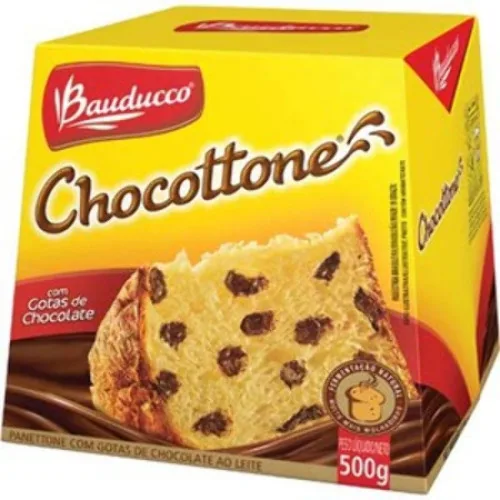 Chocottone Bauducco Crocante - BAUDUCCO - Padaria