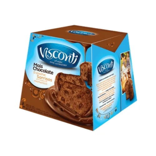 Panettone Visconti Mais Chocolate - VISCONTI - Padaria