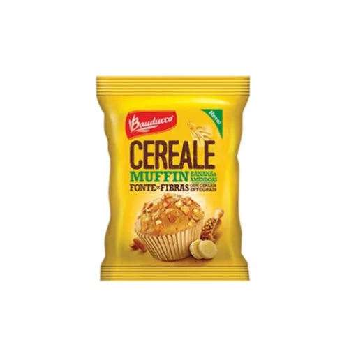 Muffin Cereale Bauducco Banana E Amêndoas - BAUDUCCO - Mercearia