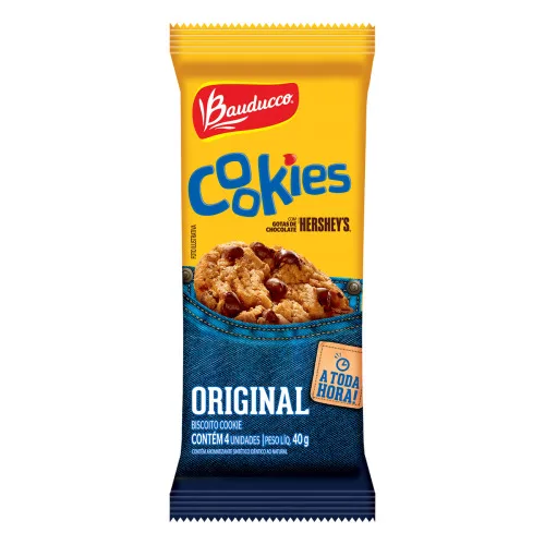 Cookies Bauducco Original 40g - BAUDUCCO - Mercearia