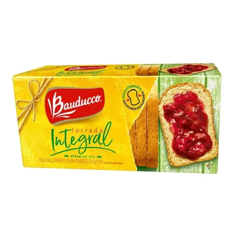 Torrada Integral 142g Bauducco - BAUDUCCO - Padaria