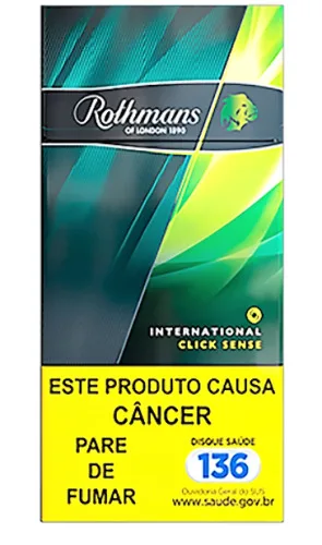 CIGARRO CLICK SENSE ROTHMANS INTERNATIONAL BOX - ROTHMANS