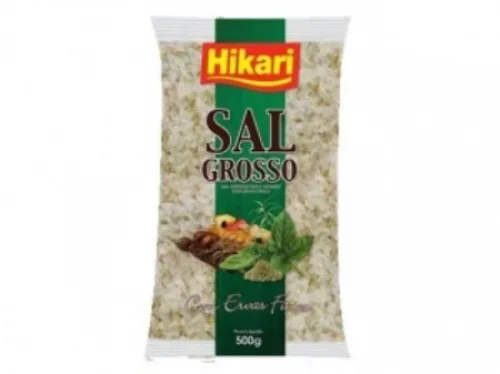 Sal Grosso Iodado Hikari Ervas Finas - HIKARI - Mercearia