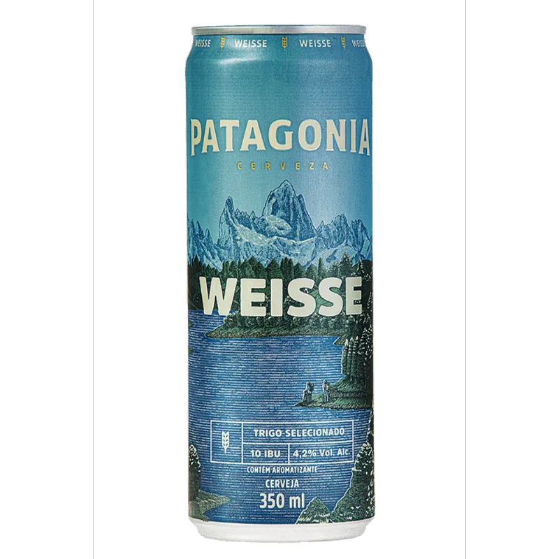Cerveja Patagonia Weisse Pack 8 Latas 350ml Cada