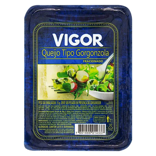 QUEIJO GORGONZOLA FRACIONADO VIGOR - VIGOR