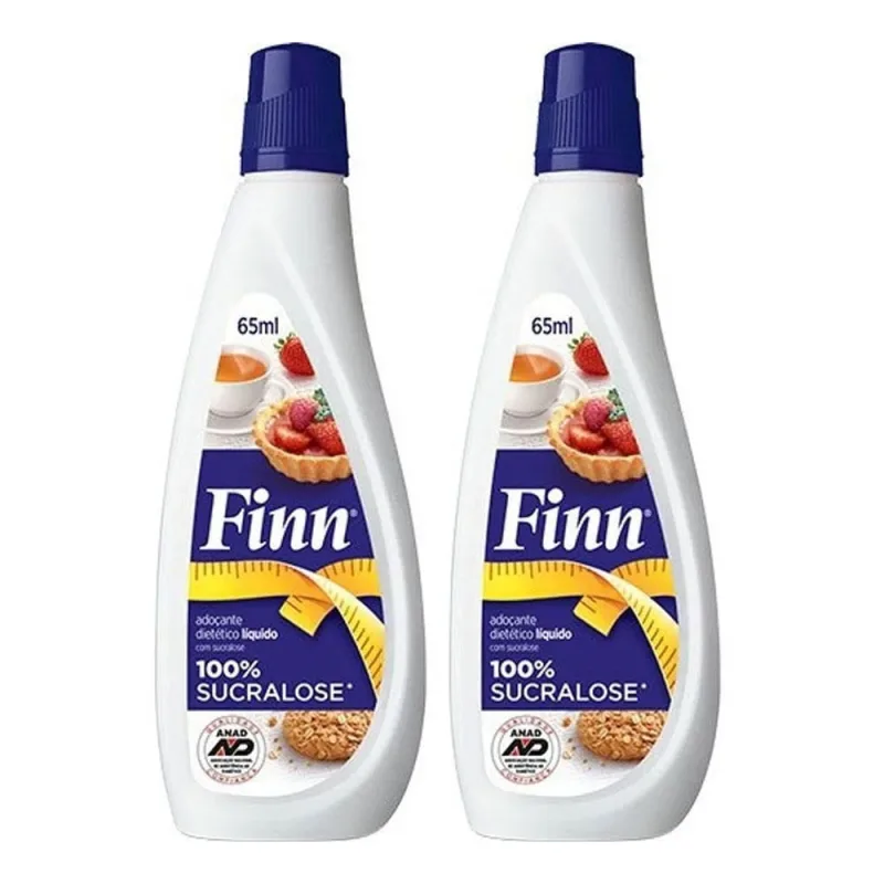 Adoçante Finn Sucralose Gotas 2 Unidades - Finn