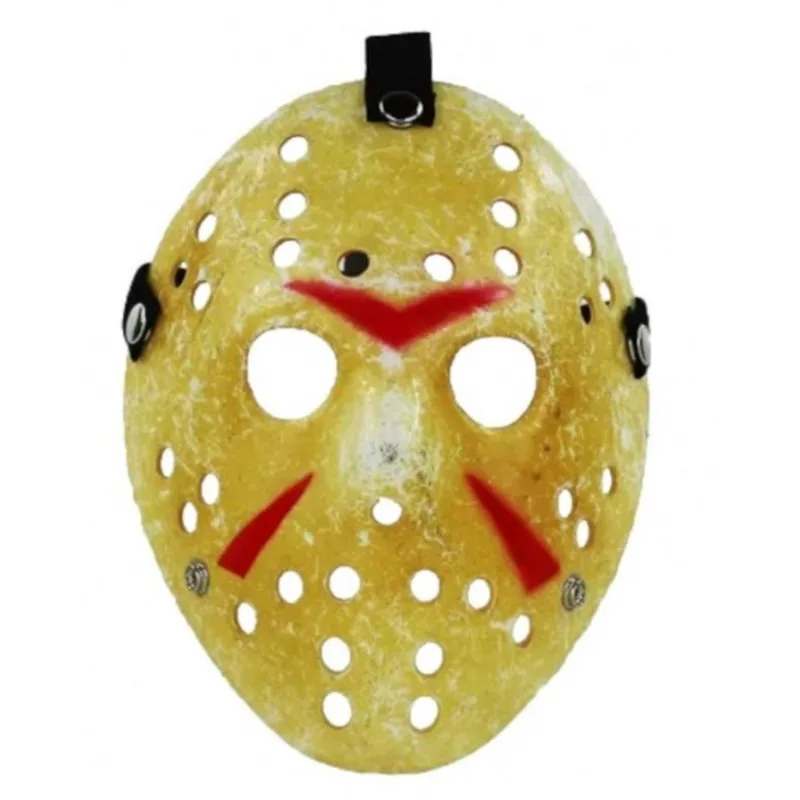 Máscara Plástica Jason Amarela