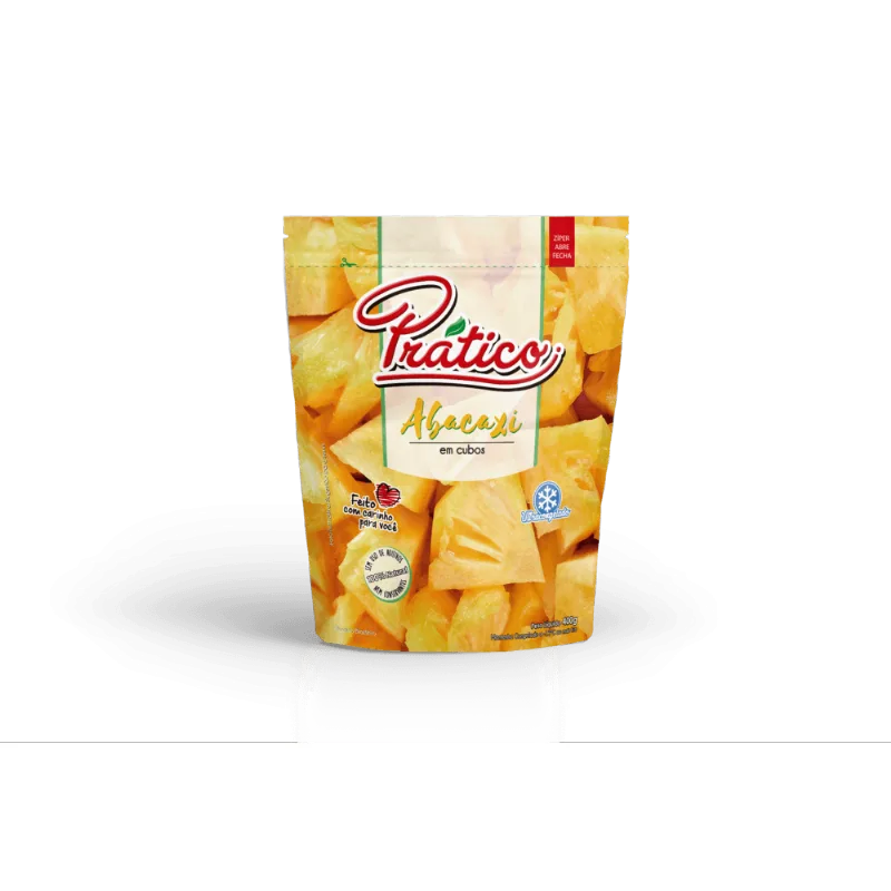 Abacaxi Congelado Cubos Prático Pouch 400g