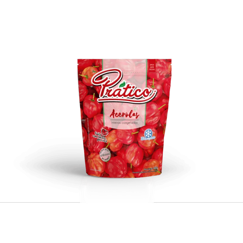 Acerolas Inteiras Congeladas Prático