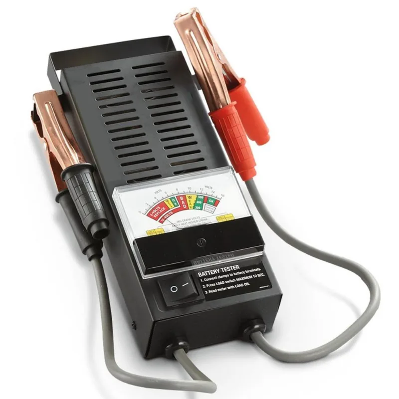 Analisador Teste de Bateria e Alternador Voltímetro 6V a 12V