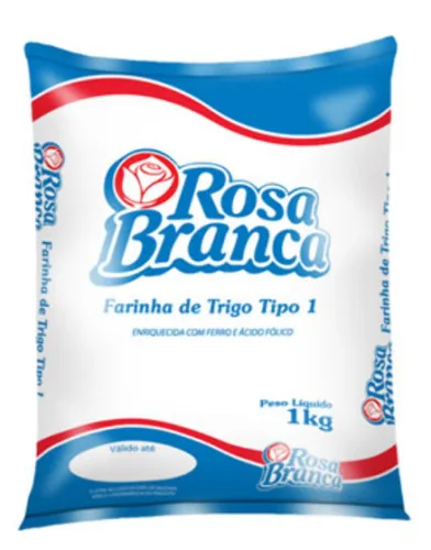 Trigo Rosa Branca 1kg - BRANCA - Mercearia