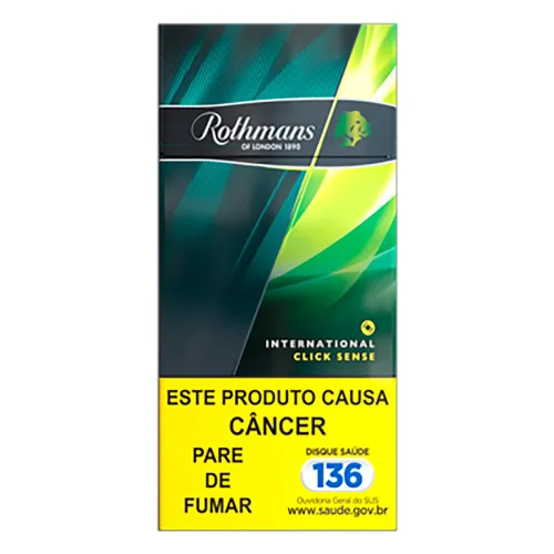 CIGARRO CLICK SENSE ROTHMANS INTERNATIONAL BOX - ROTHMANS