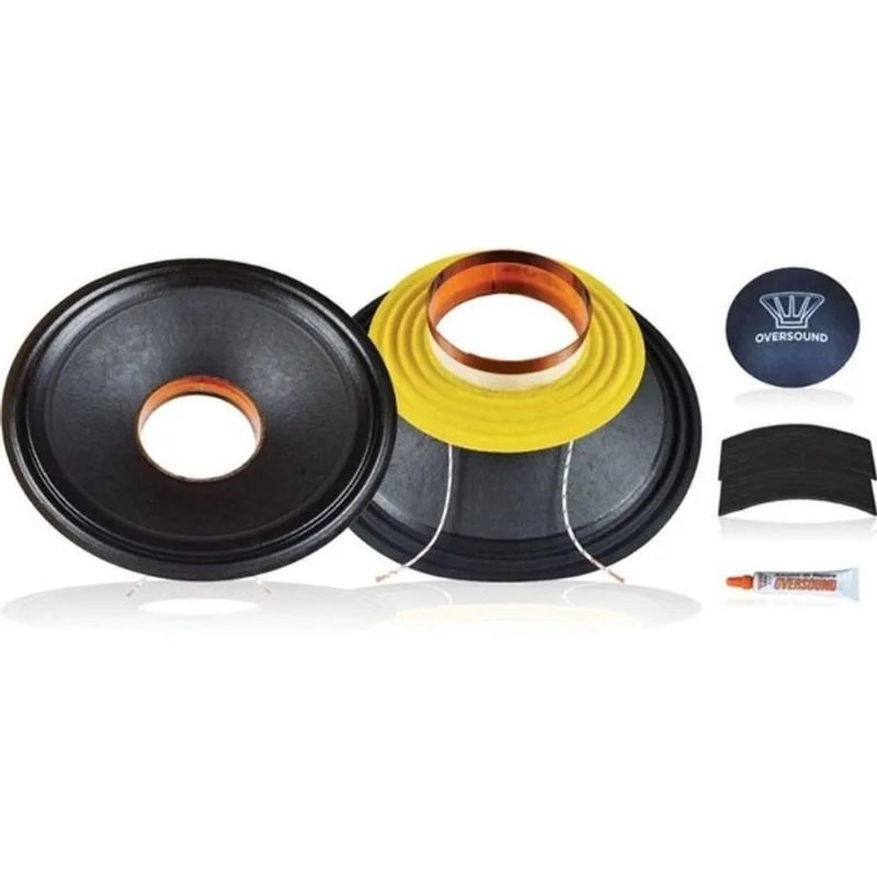 Kit Reparo Alto Falante Oversound Mg12 400W 8Ohms Original