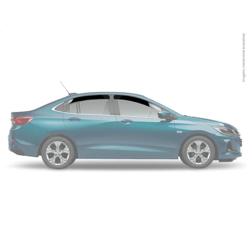 Calha De Chuva Gm Onix Plus Sedan Nova Geração 2019 2020