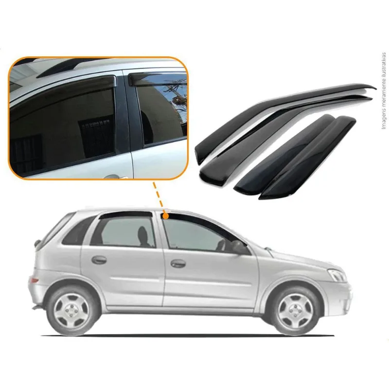 Calha Chuva Gm Corsa Maxx Premium 2003 2004 A 2011 2012