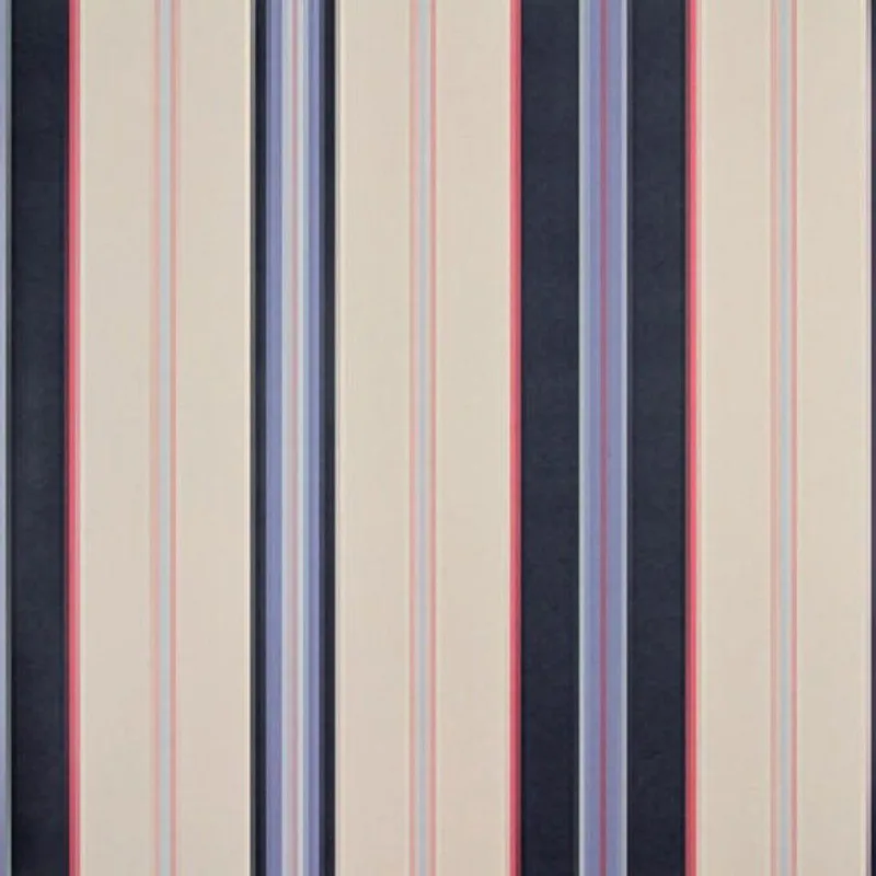 Papel De Parede Listrado Classic Stripes Ct889064 Vinílico - Rolo 10m X 0,53m