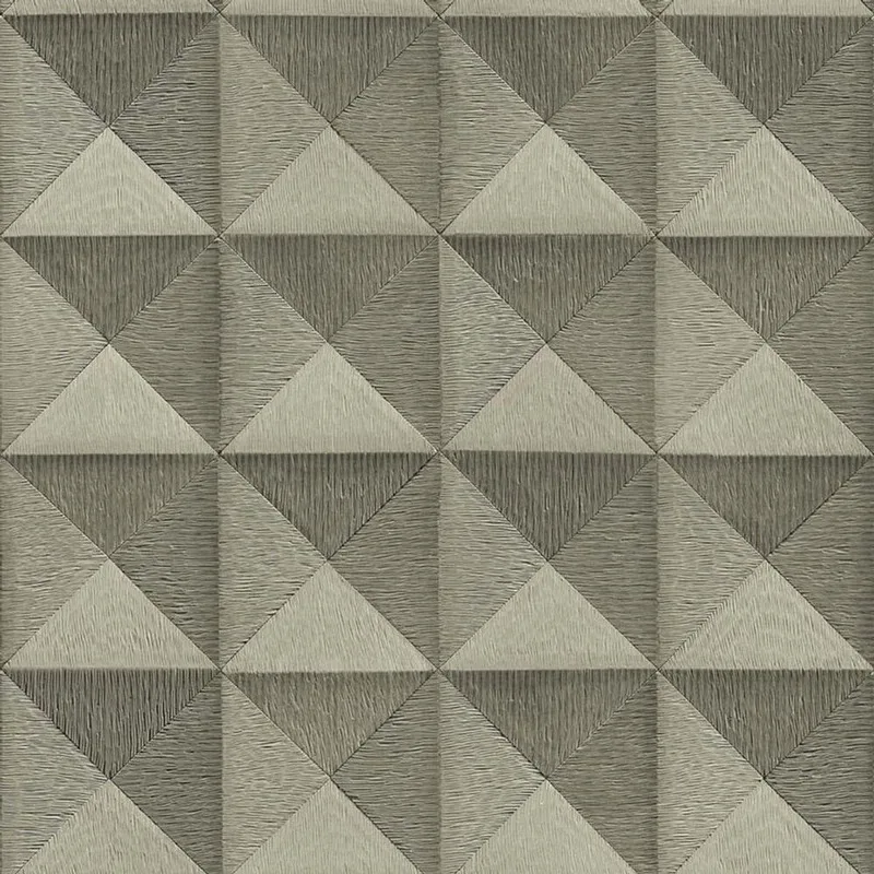 Papel De Parede Beaux Arts 2 Triângulos 3d Ba220064 - Rolo 10m X 0,53m