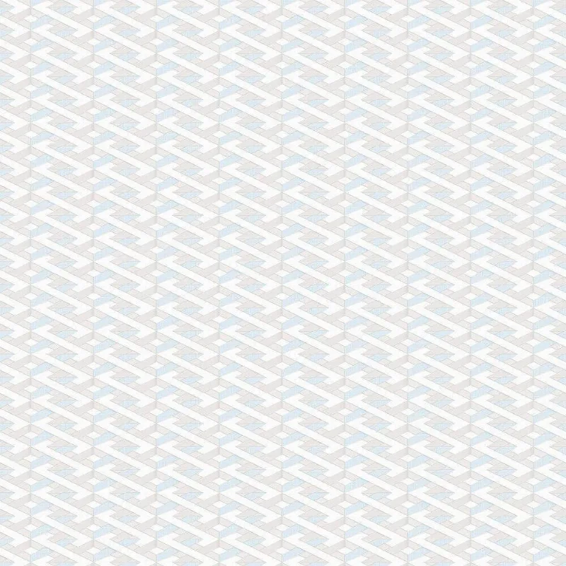 Papel De Parede Fiesta Modern Zig Zag Azul 543262 Fiesta Modern 543262