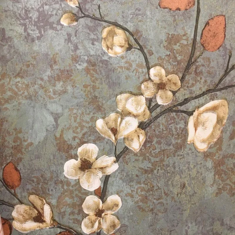 Papel De Parede Rossella Primavera Ro3306 - Rolo 10m X 0,53m