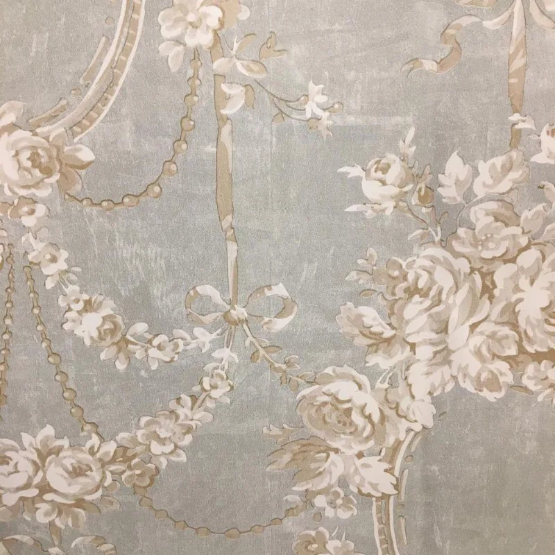 Papel De Parede Rossella Camafeu Ro3303 - Rolo 10m X 0,53m