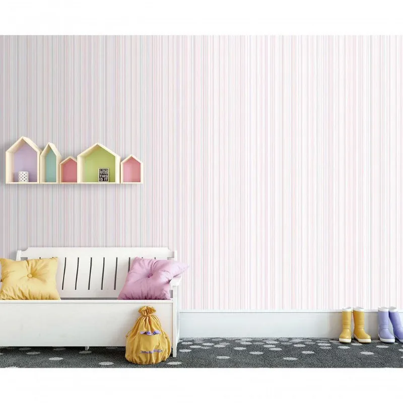 Papel De Parede Sambori Stripes 139-3 - Rolo 10m X 0,53m